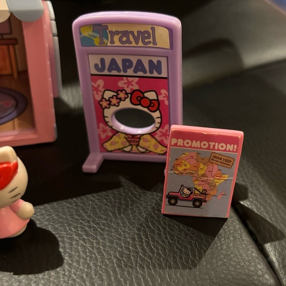 HELLO KITTY POLLY POCKET STYLE FIGURINE SET - Picture 3 of 15